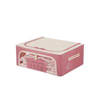 Scatola armadio 50x40x20 cm doppia cerniera e scritta malva