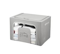 Scatola armadio 60x42x40 cm doppia cerniera e scritta grigio grigio