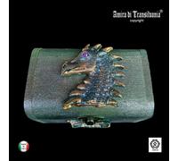 scatola artigianale legno dragone portagioie gioielli bigiotteria tarocchi carte