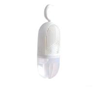 Scatola assorbi umidità da appendere per vestiti con metodo di deumidificazione fisica e conservazione dell'acqua trasparente per prevenire la crescita (bianco)