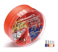 SCATOLA ASSORTIMENTO TERMINALI A CRIMPARE WEIDMÜLLER H-BOX 0,5-2,5QMM