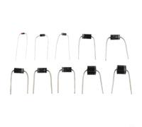 Scatola assortita di diodi, 90 pezzi, 10 valori, elettronica | 10 tipi comuni, 1N4148 a 10A10, ideale per riparazioni, per robusta scatola di plastica, dimensioni compatte