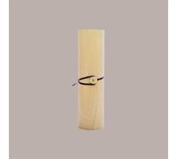 Scatola Astuccio in Legno Porta 1 Bottiglia 750 ml con cordino H32,5cm Dm 8cm 2 Pezzi