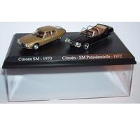 Scatola Atlas Duo 2 IN Metallo Uh Citroen Sm 1970 IN Presidenziale 1972 Ho 1/87