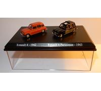 Scatola Atlas Duo 2 IN Metallo Uh Ho 1/87 Renault 4 R4 4L Mattoncini 1962 Paris