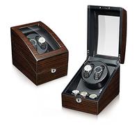 Scatola Automatico Per 2+3 Orologi Carica Orologio La Rotazione Si Ferma Quando Si Apre Il Coperchio Morbido Cuscinetto Per Orologio Esterno In Pelle Premium 5 Modalità Di Rotazione ( Color : D )