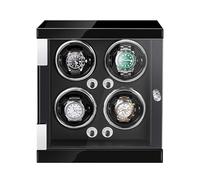 Scatola Automatico Per 4/6 Orologi Automatici Watch Winder Con Motore Giapponese Ultra-silenzioso Rotazione Si Ferma All'apertura Della Porta