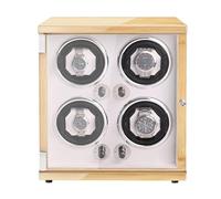 Scatola Automatico Per 4/6 Orologi Automatici Watch Winder Con Motore Giapponese Ultra-silenzioso Rotazione Si Ferma All'apertura Della Porta
