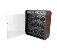 Scatola Avvolgitore per Orologi con Controllo Bluetooth e Basso Livello di Rumore Cura Delicata Dell'orologio, Legno