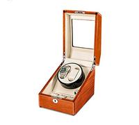 Scatola avvolgitore per Orologi per 2+3 Orologi Automatici Scatola portaoggetti in Legno massello Supporta la Ricarica USB Motore Silenzioso per Uomo Donna Regalo Caricatore per Orologi Automatici