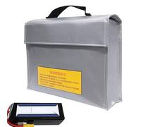 Scatola batteria ignifuga: protettiva, contenitore portatile resistente all'usura per un trasporto sicuro | per la ricarica, viaggi, casa, officina, ufficio, organizzazione, gestione