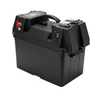 Scatola Batteria Multifunzionale con Voltmetro, Porta USB e Presa Accendisigari per Barca, Camper, Rimorchio