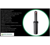 SCATOLA BOX 25POPUP S050S TURBINA 1/2" RAIN + 25 NIPPLO RID 3/4"X1/2" POP UP