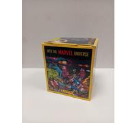 SCATOLA BOX 36 BUSTINE FIGURINE INTO THE MARVEL UNIVERSE PANINI