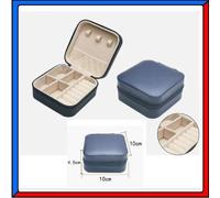 Scatola Box Custodia Portagioie Porta Orologi Bracciali Gioielli Nero da Borsa