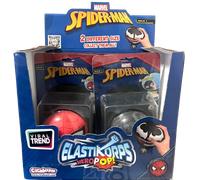 SCATOLA BOX DA 4 BLISTER ELASTIKORPS HERO POP SPIDERMAN MARVEL CICABOOM