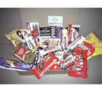 Scatola Box Idee Regalo Feste Natale Snack Dolci Salati Kinder Ferrero Kitkat
