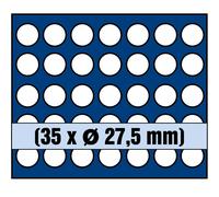Scatola box monete Neo Smart Blu Look Schubladenelemente 250x195x17 MM 30