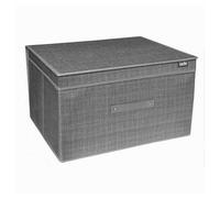 SCATOLA BOX SALVASPAZIO PORTATUTTO CONTENITORE ORGANIZER 60 X 40 X 30 CM 69696