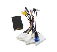 Scatola Braccioli Console Cornice per Autoradio da 10,1 Pollici con Cavo Canbus per R&enault per Trafic 2001-2010 Braccioli per Auto(Cable Bus)