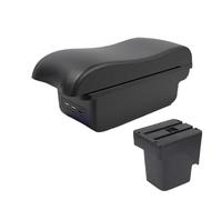 Scatola Braccioli Doppio Strato Per Ford Per Focus 2 Mk2 2005-2011 Console Centrale Interni Auto Bracciolo Portaoggetti A Doppio Strato Modificato Bracciolo centrale auto(A Black line NO USB)