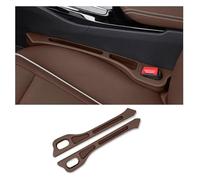 Scatola Bracciolo Auto Per 725 730 735 X1 X2 X3 X3M X4 X5 X6 Gap Filler Organizer Sedile Gap Plugs Ferma Le Cose Dalla Caduta Degli Accessori(D Brown)