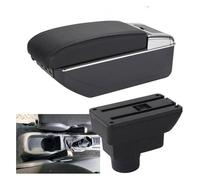 Scatola Bracciolo Auto Per Corsa D Console Centrale Organizer Braccioli Scatola Portaoggetti Braccioli Accessori Interni(A-black Line 7usb)