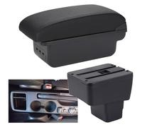 Scatola Bracciolo Auto Per Mazda 2 Per Skyactiv Per La Versione Cx3 Console Centrale Organizer Braccioli Scatola Portaoggetti Bracciolo Accessori Interni(05-b2 Black Line 3usb)
