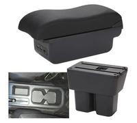 Scatola Bracciolo Auto Per Suz&uki Per Jimny JB74 2018-2024 Center Console Organizer Braccioli Scatola Di Immagazzinaggio Bracciolo Accessori Interni(01-c2-black-line-no-usb)