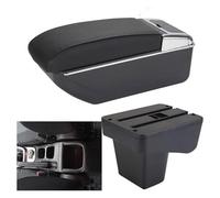 Scatola Bracciolo Auto Per Suz&uki Per Vitara Center Console Organizer Braccioli Scatola Portaoggetti Braccioli Accessori Interni(D-black Line No Usb)