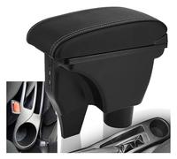 Scatola Bracciolo Auto Per T&oyota Per Yaris Per Vitz Console Centrale Organizer Braccioli Scatola Portaoggetti Bracciolo Accessori Interni(05-b2 Black Line Corium)