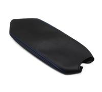 Scatola Bracciolo Di Controllo Centrale Per Auto Copertura Protettiva Cuscino In Pelle Accessori Per RAV4 2017 2018(Black-blue line)