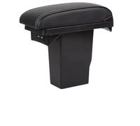 Scatola Bracciolo Per Auto Parti Accessori Speciale Per USB Dettagli Interni Portaoggetti Centrale Per Peugeot 2008(B-black white line)