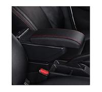 Scatola Bracciolo Per Auto Per Opel Per Corsa D Scatola Portaoggetti Centrale Auto Portabicchieri Posacenere Accessori Parti Interne Retrofit Dettagli(D Styke Black Red)