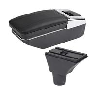 Scatola Bracciolo Per Auto Scatola Portaoggetti Centrale Accessori Retrofit Interni Per Seat Per Ibiza 6j 6L KLAUER(A black line NO USB)