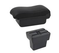 Scatola Bracciolo Per Auto Scatola Portaoggetti Per Console Bracciolo Per Nissan Per Nota Per E-Power(B2 Black Line)