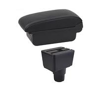 Scatola bracciolo per Ford per EcoSport 2018 2019 2020 2021 Bracciolo Auto Box Bracciolo Dettagli Interni Retrofit Centro Scatola di Immagazzinaggio Console (Colore : Bianca, Size : B1)