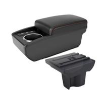 Scatola Bracciolo Per Toyota Per Avanza Per Rush Per Aruz Box Bracciolo Auto Scatola Portaoggetti Interna Retrofit Dedicata Accessori Box Bracciolo Bracciolo Auto Portaoggetti(B1 Red line 6 usb)