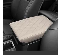 Scatola bracciolo Per Toyota Prado 2003-2021, Rivestimento Bracciolo Console Centrale, Strato Superiore, Antigraffio, Impermeabile, Cuscino Per Box.(Beige)