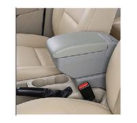 Scatola Bracciolo Scatola Portaoggetti Della Console Centrale Centrale In Pelle PU Girevole Con Accessori Per Auto Posacenere Per Mazda 2/Per Demio(F3 No USB)