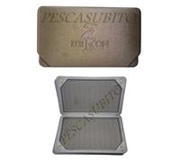 scatola bronzo porta mini cucchiaini ondulanti spoon artificiali pesca trota tp