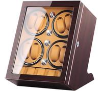 Scatola carica orologi - 8 + 5 orologi meccanici automatici con serratura, motore silenzioso, espositore per gioielli di grande capacità, ideale per collezionisti di orologi