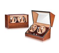 Scatola Carica Orologio Automatico 4+0 Watch Winder Per Orologi Da Polso Con Motore Silenzioso 5 Modalità Di Rotazione Alimentato Da Cavo USB Adatto