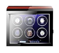 Scatola Carica Orologio Di Lusso Per 9 12 24 Orologi Con Telecomando LCD Touchscreen Scatola Di Orologi Vetrina Di Stoccaggio LED Illuminazione Display Scatola Di Orologi (Size : 9+0)