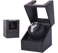 Scatola Carica Orologio Scatola Orologio Automatica con Motore Silenzioso per Orologi da Polso, Scatola Orologi Porta Orologi Automatici Scatola Porta Orologi Uomo per Orologi a Scatola Singola