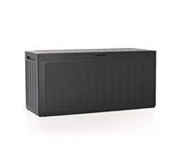 Baul de Jardin 280 litri prosperplast lookox plastica in antracite 116 x 43,3 x 55 cm