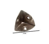 Scatola Cassa Angolare Supporto 28Mm Np + Fissaggi Confezione Di 12