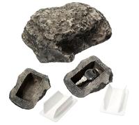 Scatola chiave in pietra di resina, Scatola chiave in pietra finta roccia simulata, Chiavi nascoste per esterni, Chiavi impermeabili, Scatole di serrature sicure nascoste