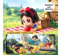 Scatola cieca con collezione in miniatura della serie "Pausa tè pomeridiano delle Principesse Disney" di MINISO - Graziose figurine in miniatura, design a sorpresa unico, perfetto per collezionisti, r
