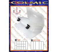 scatola Colmic porta oggetti artificiali doppio lato con manico cm.29X20X6